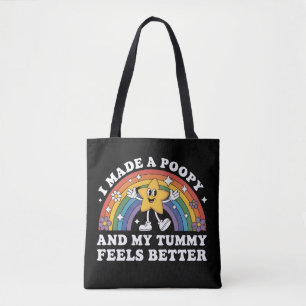 Ik maakte een grappige ongepaste vakantiewissel me tote bag