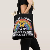 Ik maakte een grappige ongepaste vakantiewissel me tote bag (Dichtbij)