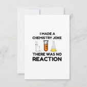 Ik maakte een scheikunde Joke Bedankkaart (Voorkant)
