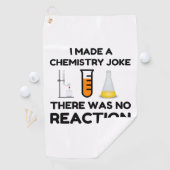 Ik maakte een scheikunde Joke Golfhanddoek (Insitu)