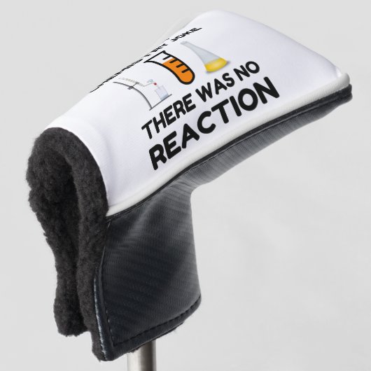 Ik maakte een scheikunde Joke Golfheadcover (3/4 voorkant)