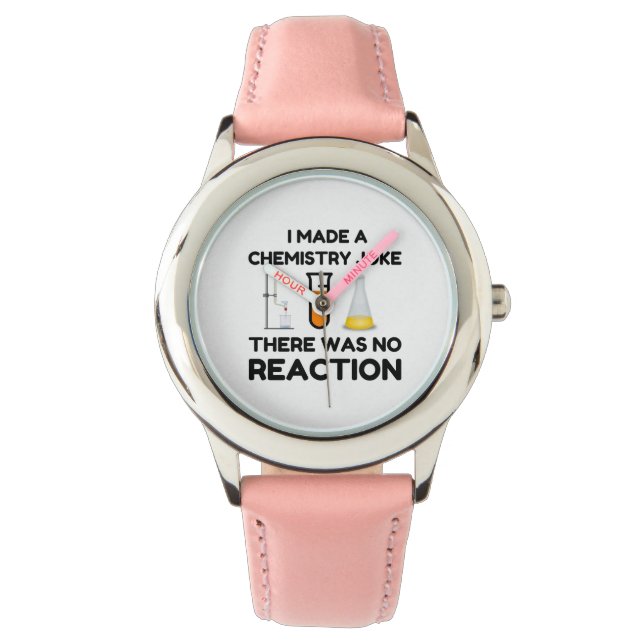 Ik maakte een scheikunde Joke Horloge (Voorkant)