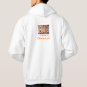 Ik maakte een verschil en nam deel aan de RSD... Hoodie (Achterkant)