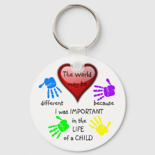 Ik maakte een verschil ~ Sleutelhanger.1 Sleutelhanger
