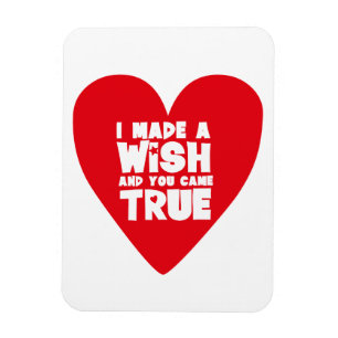 Ik maakte een WISH Love Heart Magneet