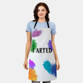 Ik Maakte Grappige Schilderkunst Kunstenaar Kunst Schort (Gedragen)