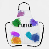 Ik Maakte Grappige Schilderkunst Kunstenaar Kunst Schort (Voorkant)