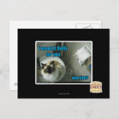 Ik maakte het donzig voor je briefkaart (Voorkant / Achterkant)