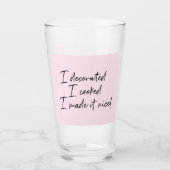 Ik maakte het mooie Housewives van NY RHONY Glas (Voorkant)