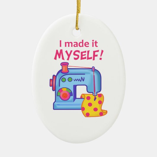 IK MAAKTE HET ZELF KERAMISCH ORNAMENT (Voorkant)