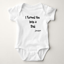 Ik maakte van jou een papa Baby Body | Grappige ee Romper