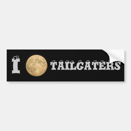 Ik Maand Staartgangers Bumpersticker (Voorkant)