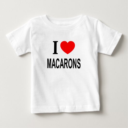 Ik ❤️ MACARONS Ik HOU VAN MACARONS Ik HEB MACARONS (Voorkant)