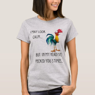 Ik mag er rustig uitzien Funny Animals Rooster T S T-shirt