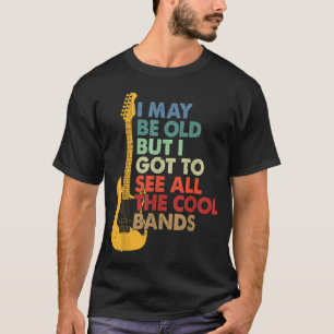 Ik mag graag oude shirt gitaar liefhebbers gitaars
