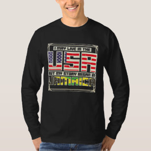Ik mag in de VS wonen, maar mijn verhaal begon in  T-shirt