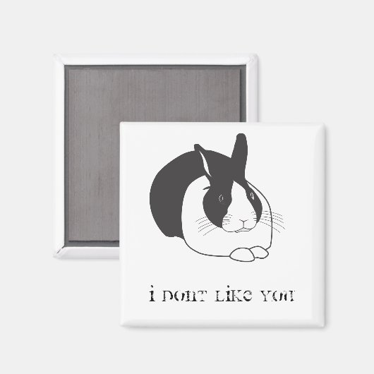 Ik mag je niet magneet (Voorkant / Achterkant)