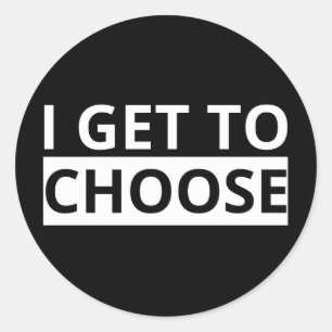 Ik mag kiezen Empowering Statement Stickers 