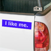 Ik mag me wel. bumpersticker (Op Truck)