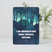 Ik mag voelen bedankkaart (Staand voorkant)