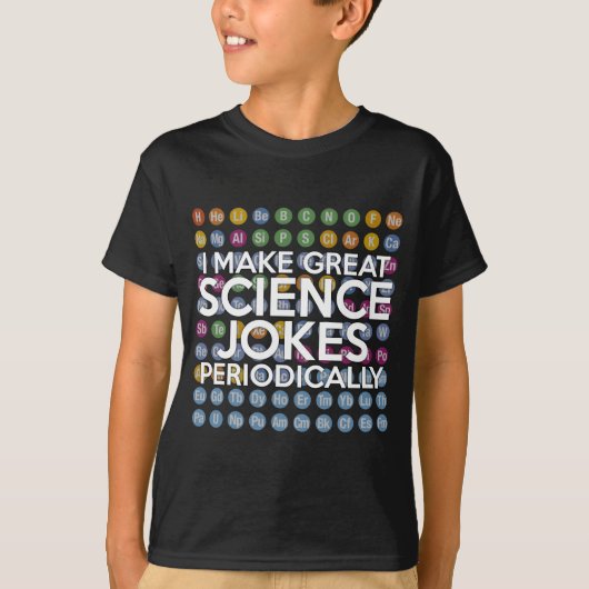 IK MAK PERIODEKELIJK UITSTEKENDE WETENSCHAPSGRAPPE T-SHIRT (Voorkant)