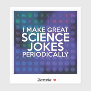 IK MAK PERIODIEK UITSTEKENDE WETENSCHAPSGRAPPEN STICKER