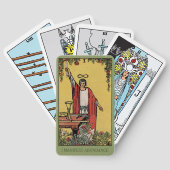 Ik manifesteer overvloed | De magiër Tarot Kaart (Achterkant)
