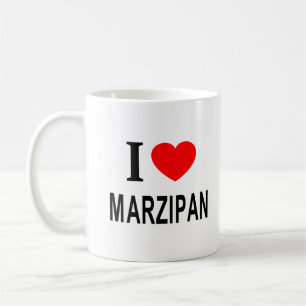 Ik ❤️ MARSEPANE IK HOU VAN MARSEPANE IK HART MARSE Koffiemok