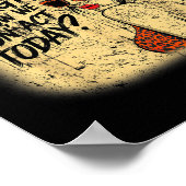 Ik match energie hoe we gaan handelen vandaag romm poster (Hoek)