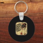 Ik match energie hoe we gaan handelen vandaag romm sleutelhanger (Voorkant)