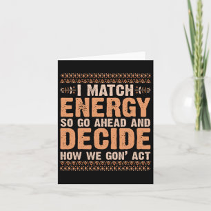 Ik match energie met hoe we gingen handelen vandaa kaart