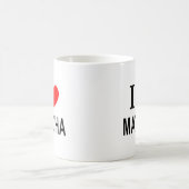 Ik ❤️ MATCHA IK VIND MATCHA I HEART MATCHA Koffiemok (Center)