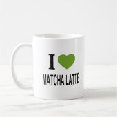 IK ❤️ MATCHA LATTE IK VAN MATCHA LATTE I HEART MAT KOFFIEMOK (Links)