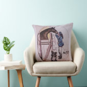 Ik met baby racepaardenmerrie Jamie Kussen (Stoel)