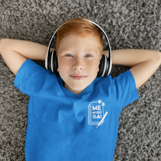 Ik, mezelf en AI, White Art Boys Shirt