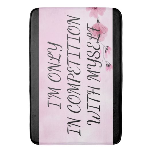 Ik, mezelf en ik badmat (Voorkant Verticaal)