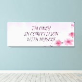 Ik, mezelf en ik Canvas Print (Insitu (Houten vloer))