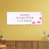 Ik, mezelf en ik Canvas Print (Insitu (Woonkamer))