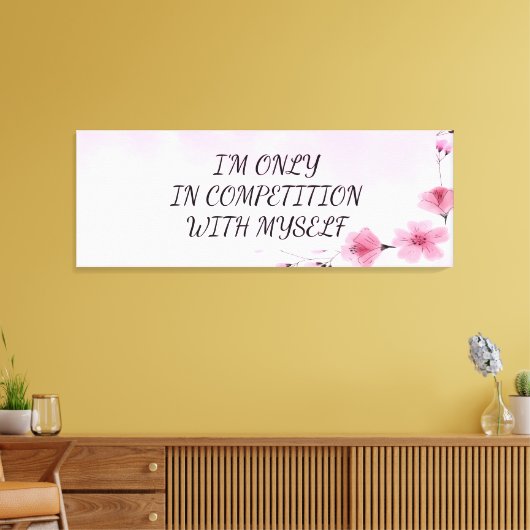 Ik, mezelf en ik Canvas Print (Insitu (Woonkamer))