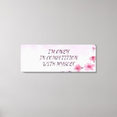 Ik, mezelf en ik Canvas Print (Voorkant)