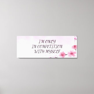 Ik, mezelf en ik Canvas Print