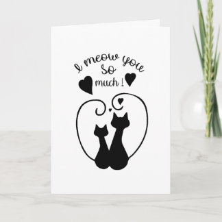 Ik miauw jou zo veel kaart