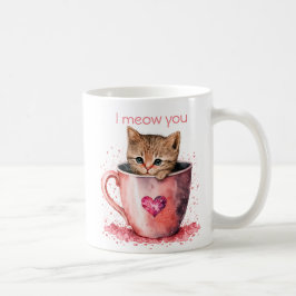 Ik miauw naar jou  koffiemok