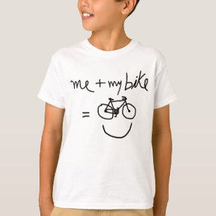 ik & mijn fiets = geluk t-shirt