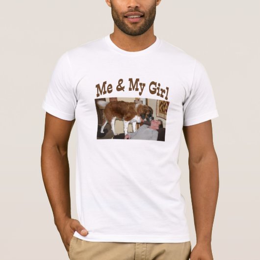 Ik & mijn meisje t-shirt (Voorkant)