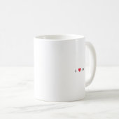 Ik ❤️ mijn minimale koffiemok  (Voorkant rechts)
