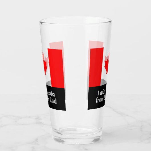 Ik mis Canada van Eh tot Zed Glas (Links)
