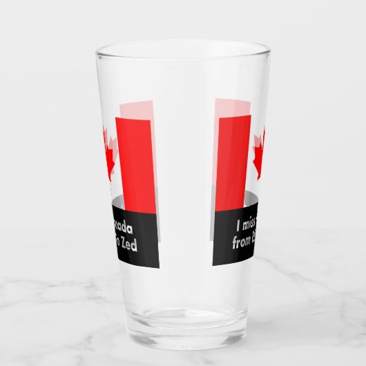Ik mis Canada van Eh tot Zed Glas (Rechts)