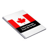 Ik mis Canada van Eh tot Zed Notitieboek (Rechterzijde)