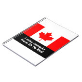 Ik mis Canada van Eh tot Zed Notitieboek (Linkerzijde)